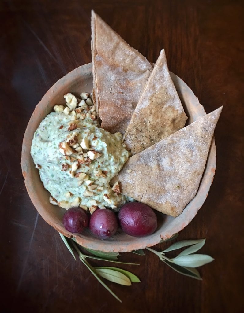 Columella's Fresh Cheese Moretum with Almonds