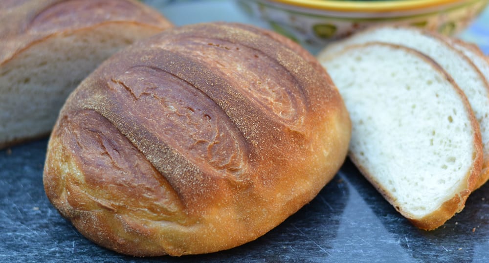 Italian Country Bread Recipe from Tavola Mediterranea