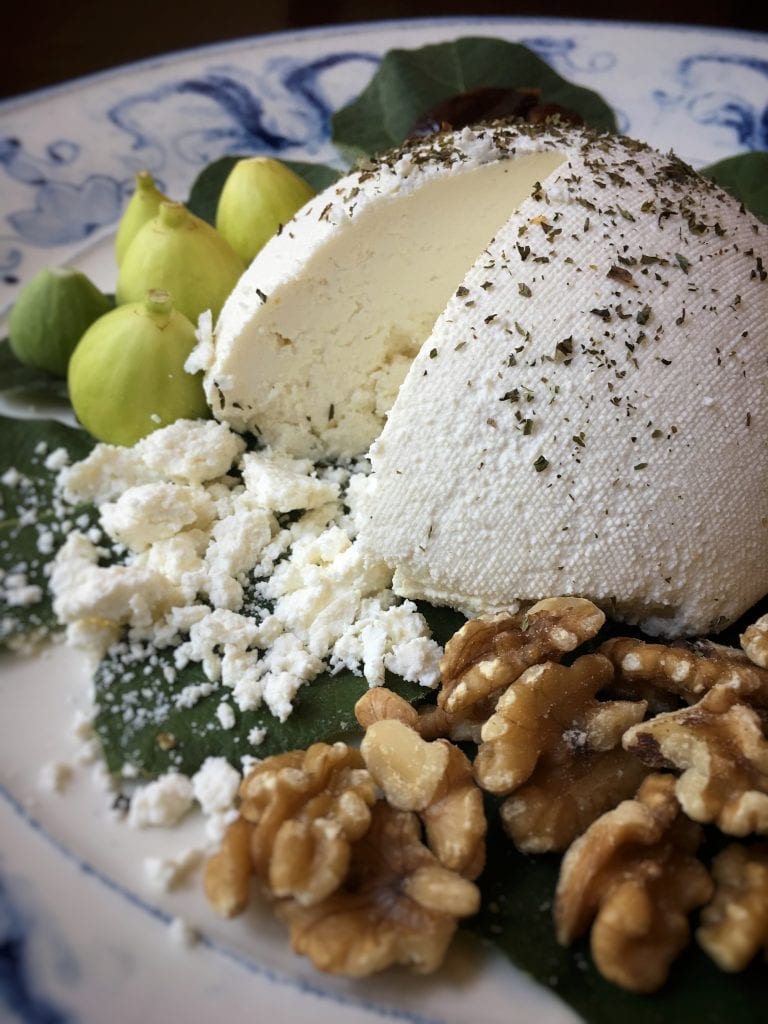 Columella's Fig-Rennet Cheese
