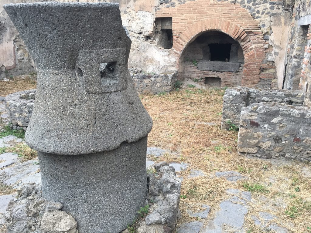 Commercial Bakery at Pompeii (VII 2, 3-6) - Photo by Farrell Monaco