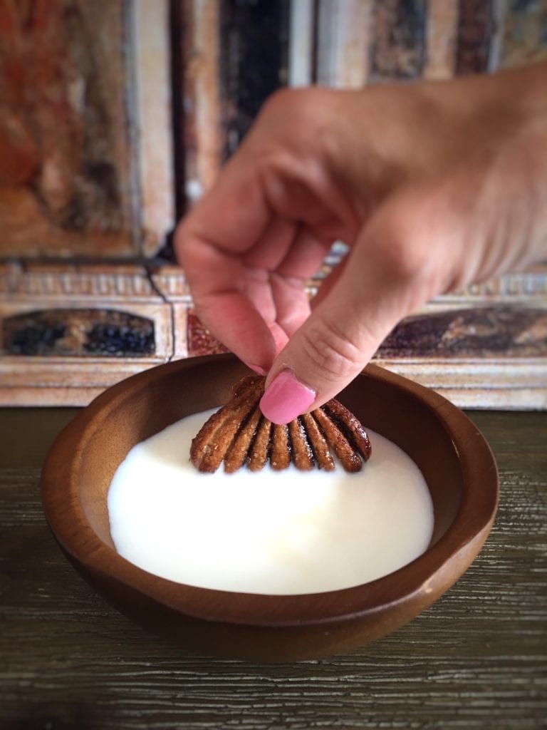 The Roman Digestive Biscuit - Honey Spelt Biscuits Dipped in Milk