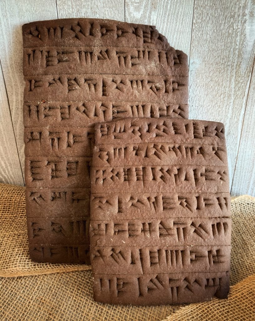 Cuneiform Gingerbread Tablets | Tavola Mediterranea