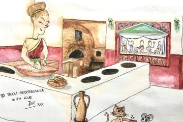Bread in Ancient Rome: An online presentation and bread-making workshop conducted by Farrell Monaco