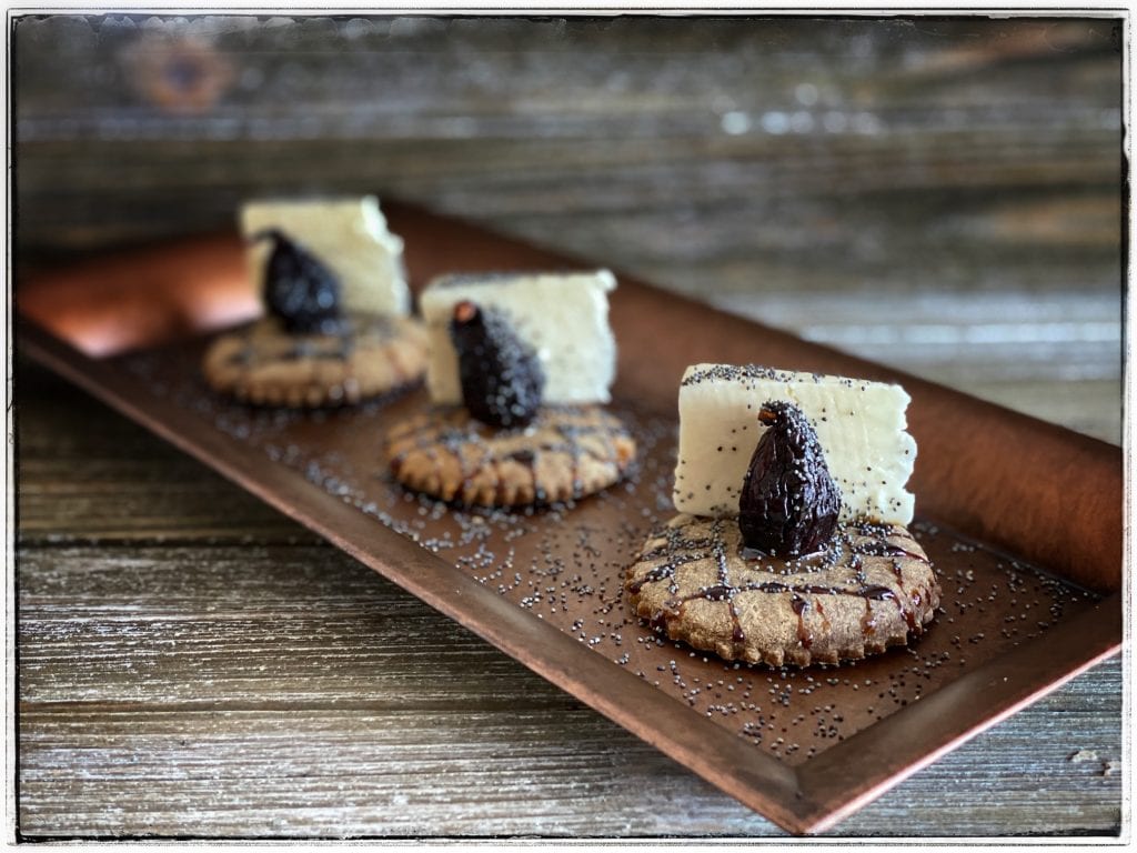 Pharmakos Barley Cakes with Cheese and Figs | Tavola Mediterranea