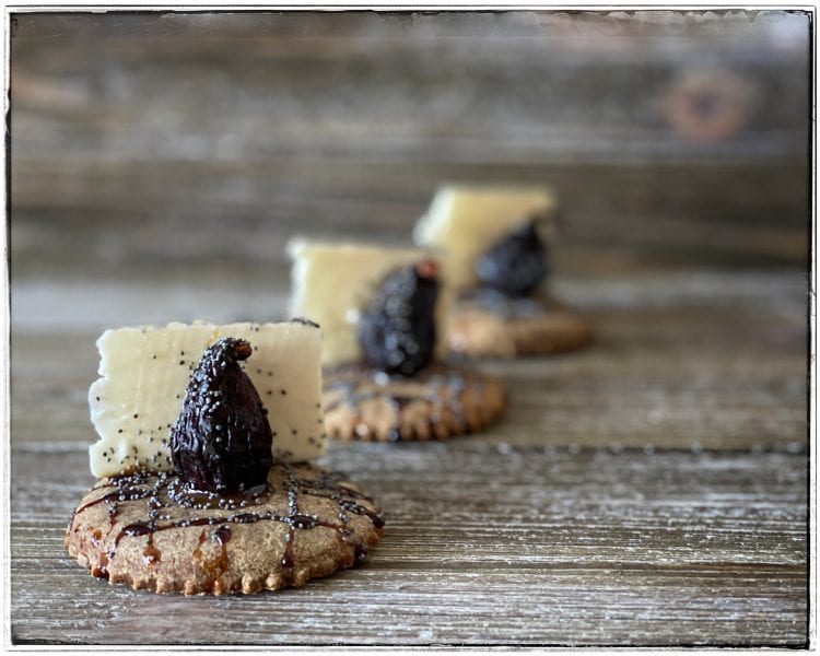 Pharmakos Barley Cakes with Cheese and Figs | Tavola Mediterranea