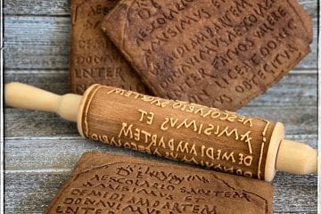 Curse like a Roman: The COVID Curse Tablet Rolling Pin