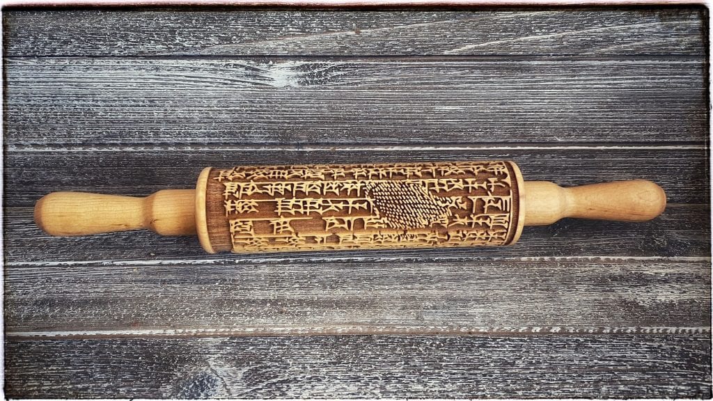 The Epic Cuneiform Rolling Pin