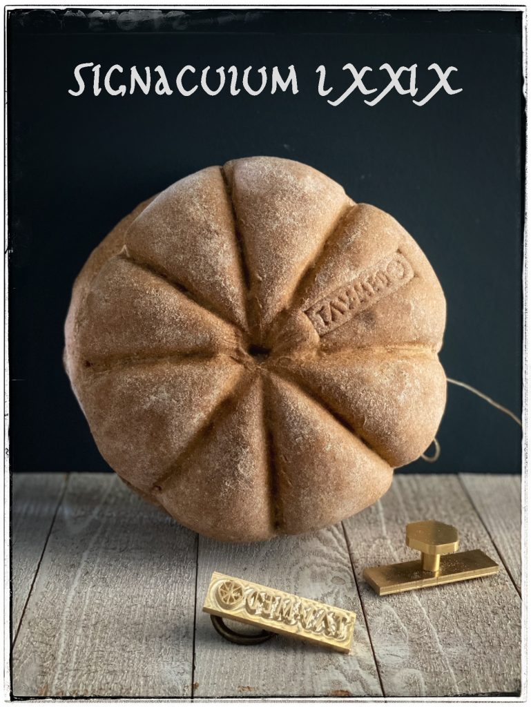 The Signaculum 79 Roman Bread Stamp by Tavola Mediterraneap