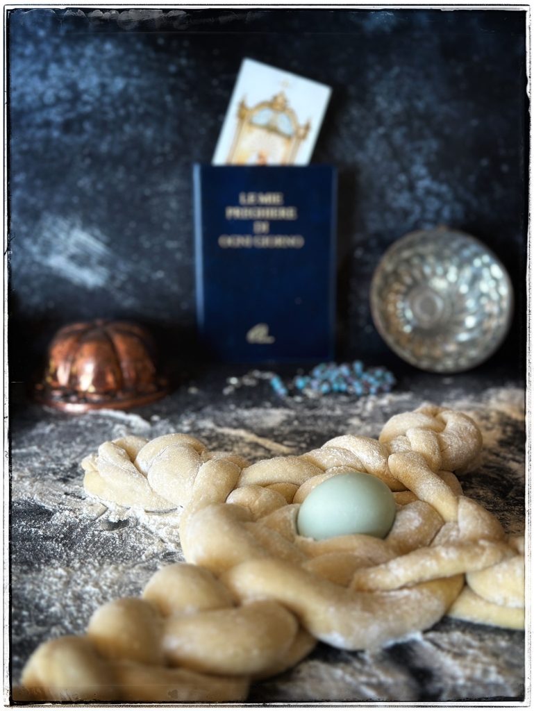 Cuddura cu' l'ova: An Italian Easter bread that still reflects its pagan Graeco-Roman origins.